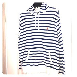 Polo Terry Cloth Hoodie